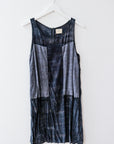 Tina + Jo Two-Tone Blue Mini Dess, Size Medium