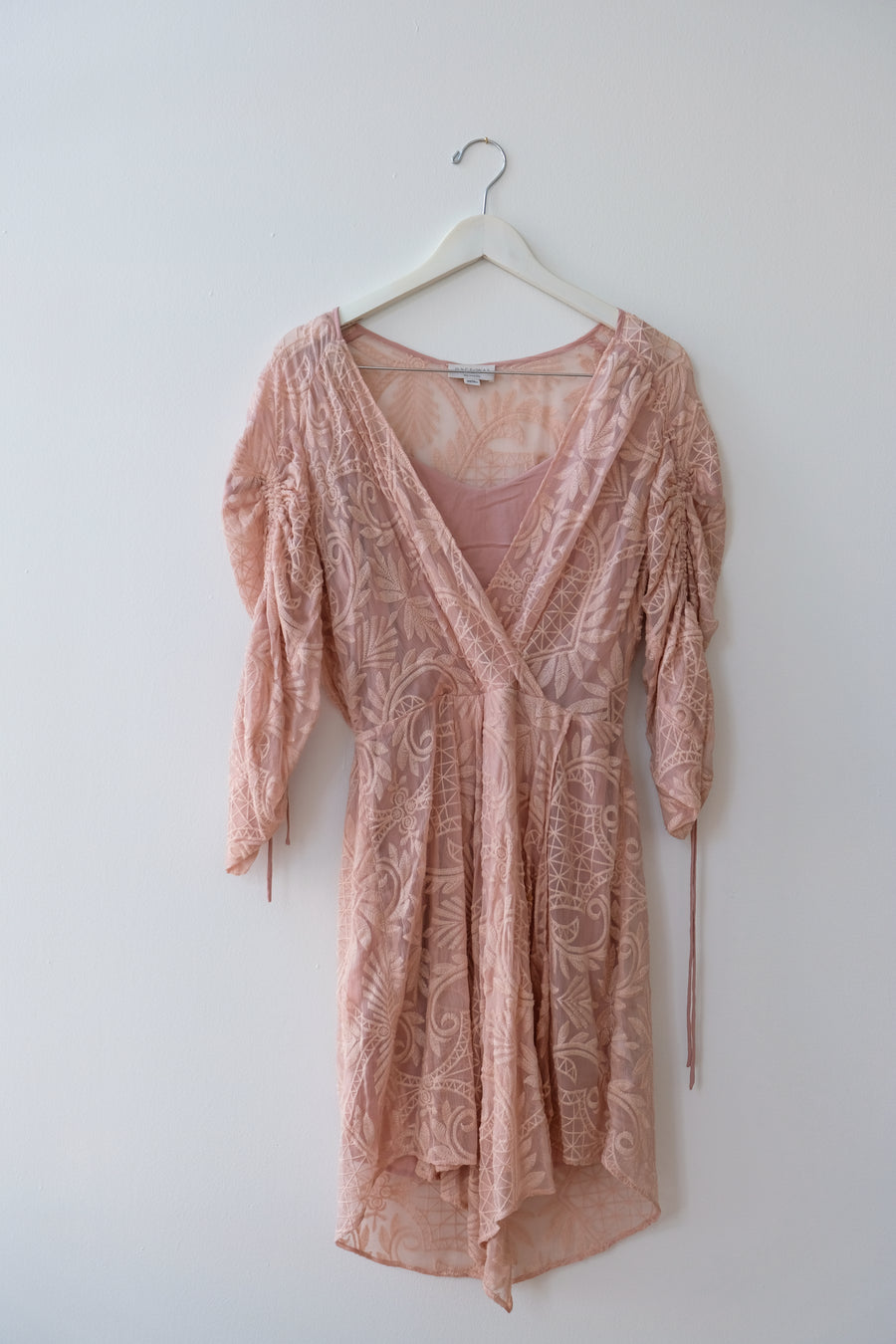 OnceWas Blush Dress, Size AU 2