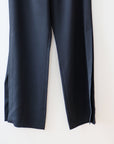 Vintage Black Slacks with Slits, Size Medium