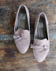 Vintage Dolce Vita Gray Suede Flats, Size 8.5
