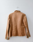Vintage Leather Jacket, Size Small