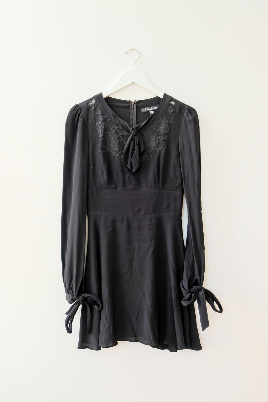 For Love & Lemons Black Mini Dress, Size Medium