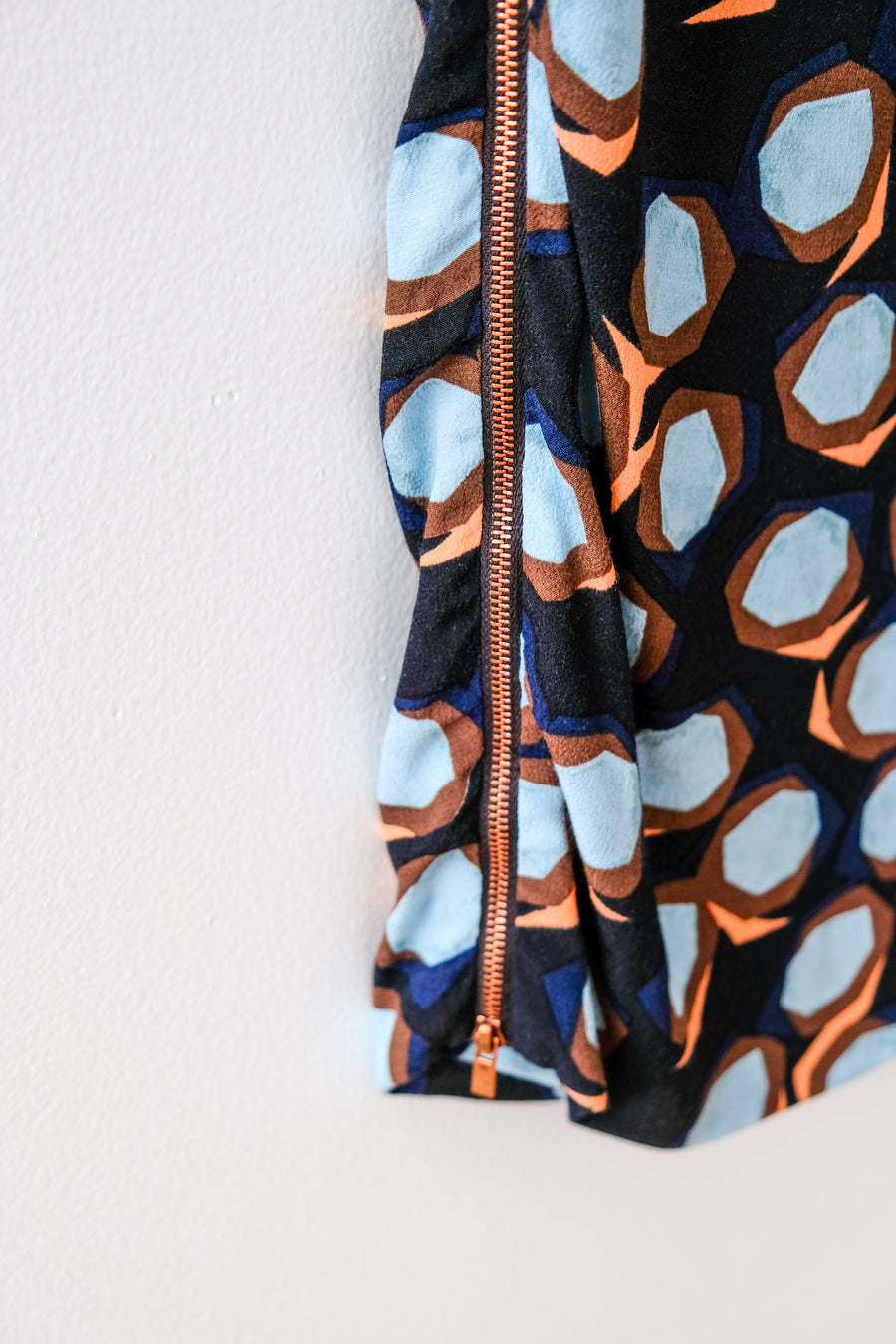 DVF Zipper Dress, Size 4