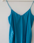 DVF Vintage Blue Tank, Size Small