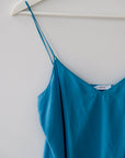 DVF Vintage Blue Tank, Size Small