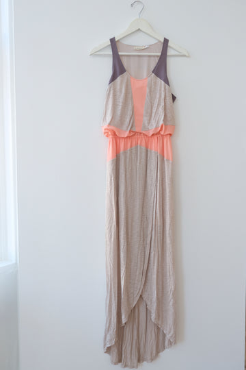 Vintage Cotton Midi Dress, Size Small