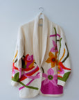 Vintage Oversized Wool Sweater, Size Small