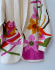 Vintage Oversized Wool Sweater, Size Small
