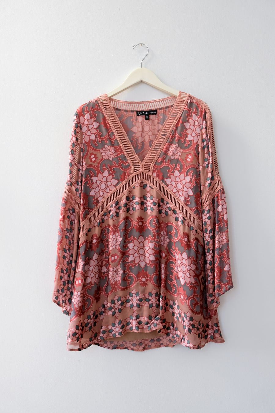 For Love & Lemons Floral Shift Dress, Size Small