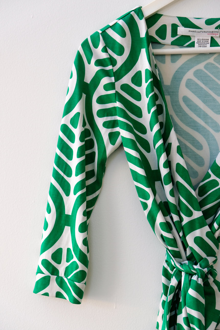 DVF Wrap Top, Size Small