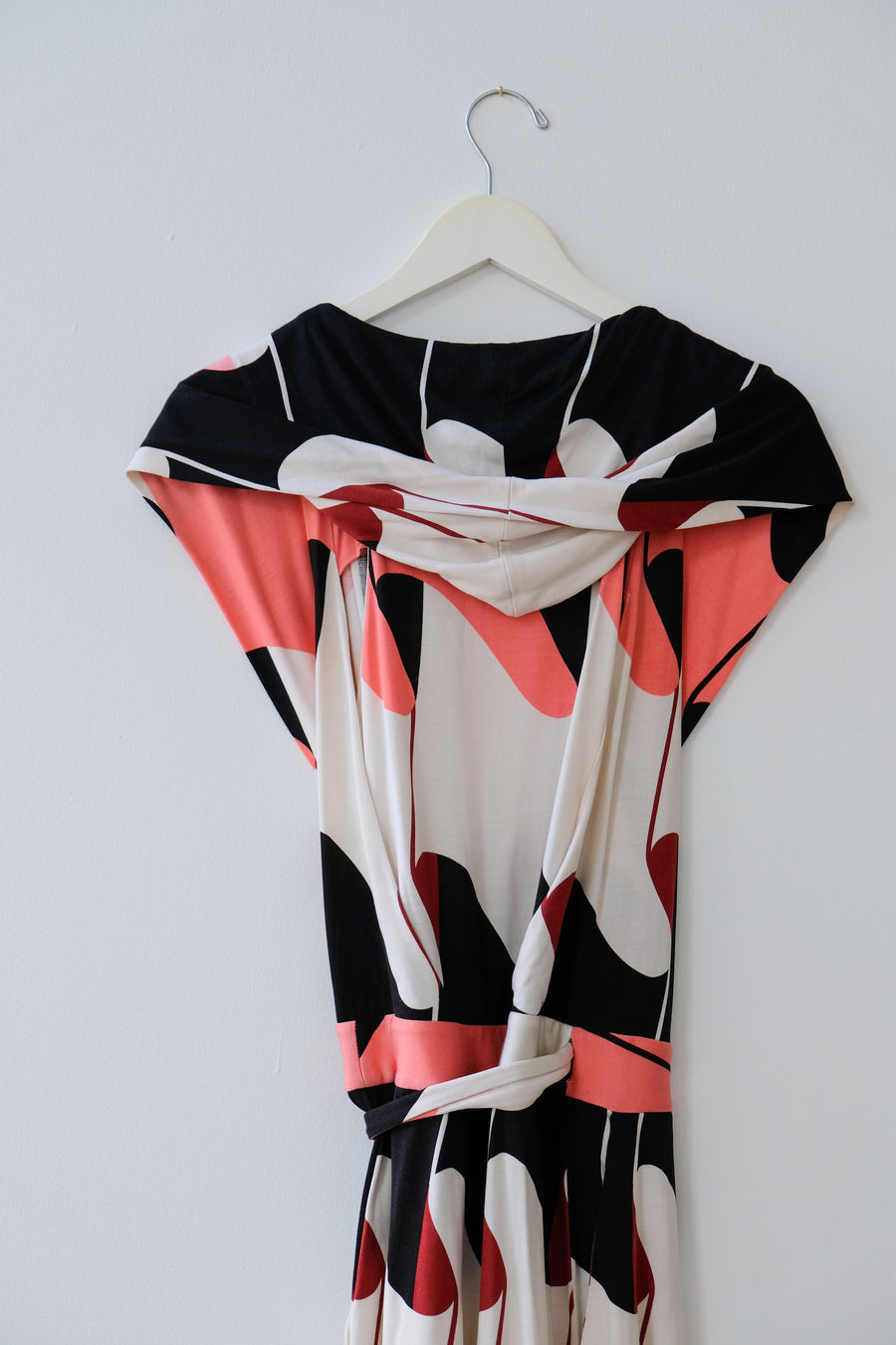 DVF Runway Wrap Romper, Size Small
