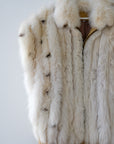 Vintage Fur Vest, Size Medium