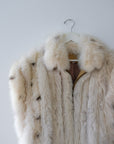 Vintage Fur Vest, Size Medium