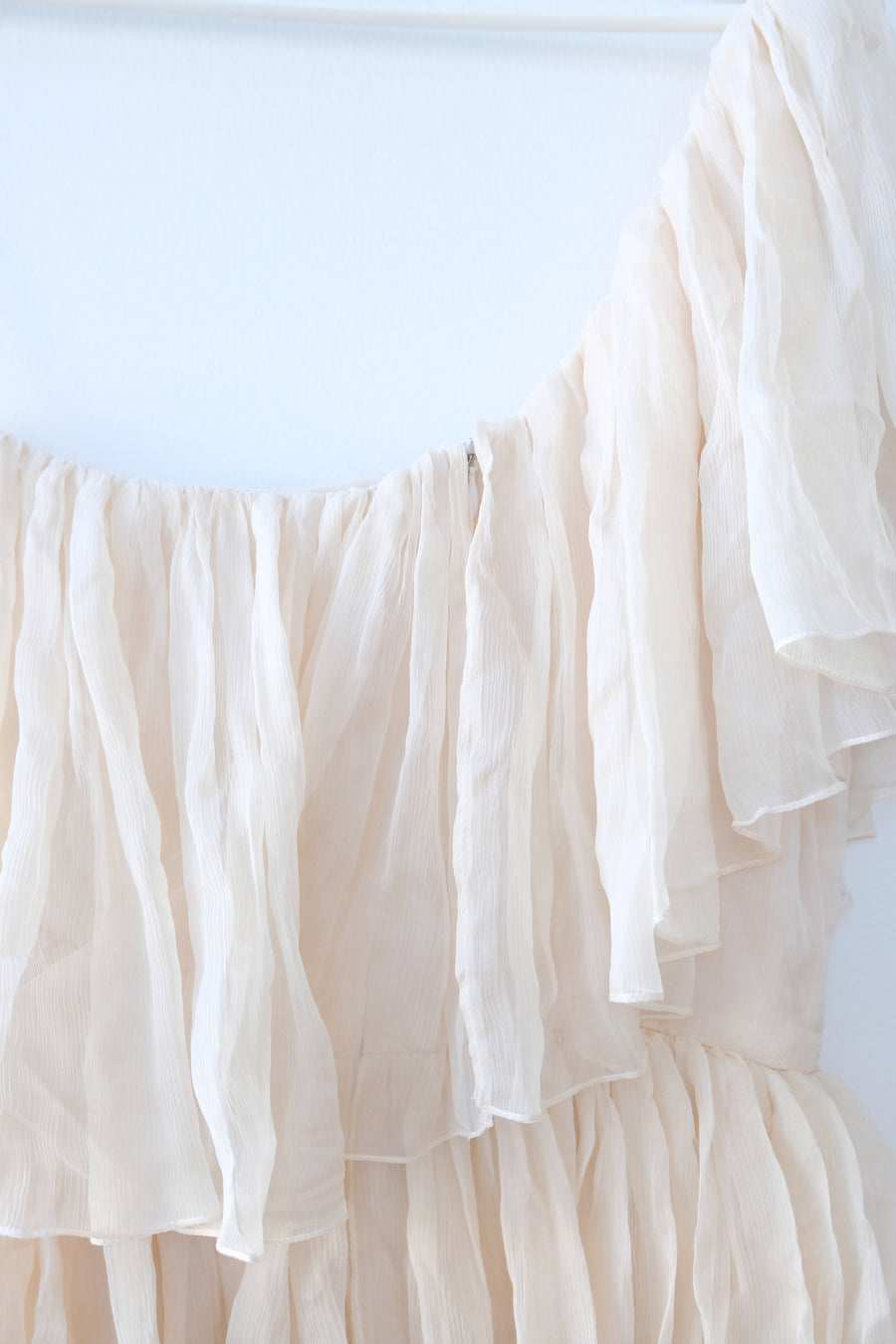 Maria Korovilas One-Of, One-Shoulder Midi-Dress, Size 4