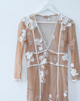 For Love & Lemons Sheer Dress, Size Medium