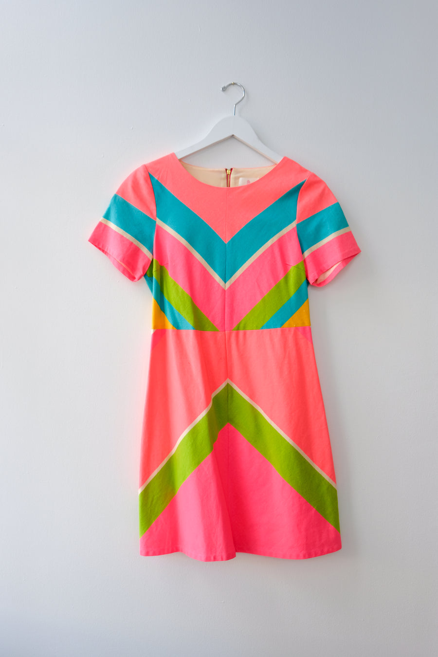 Julie Brown 70s Mini Dress, Size 6