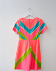 Julie Brown 70s Mini Dress, Size 6