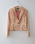 Vintage Lace Blazer, Size 10