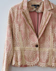 Vintage Lace Blazer, Size 10