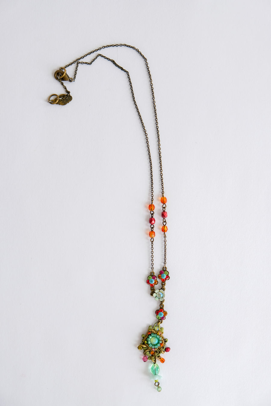 Vintage Floral Necklace