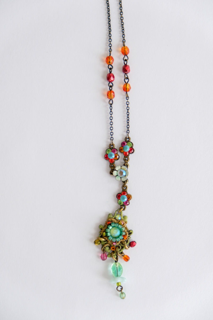 Vintage Floral Necklace