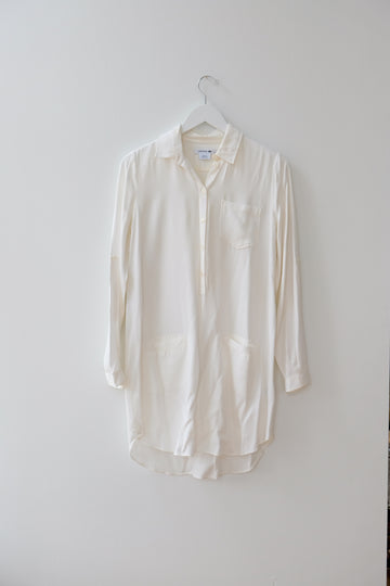Vintage Lacoste Shirt Dress, Size Extra-Small