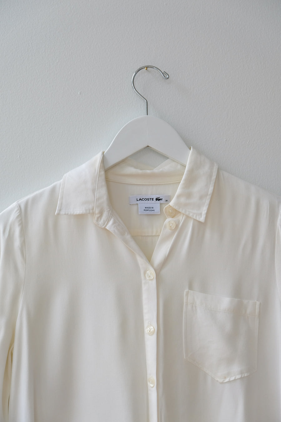 Vintage Lacoste Shirt Dress, Size Extra-Small