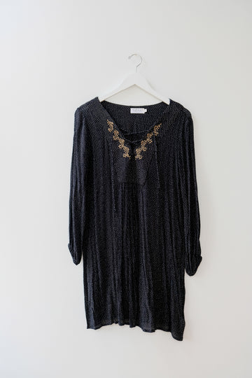 Velvet by Graham and Spencer Black Dress, Size Medium