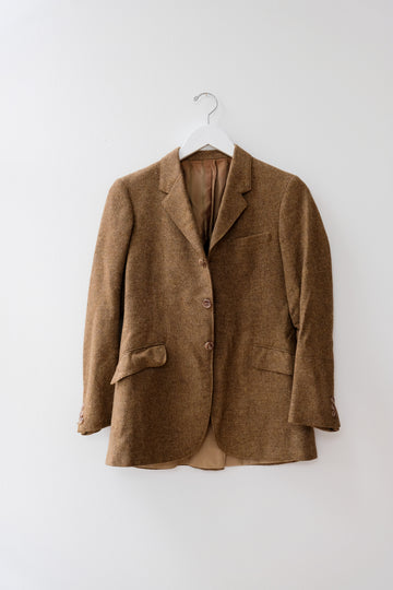 Vintage Wool Blazer, Size Small