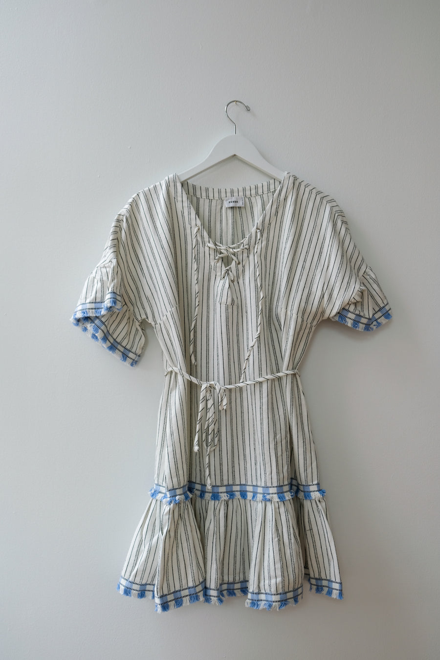 Suboo Stripe Dress, Size Large