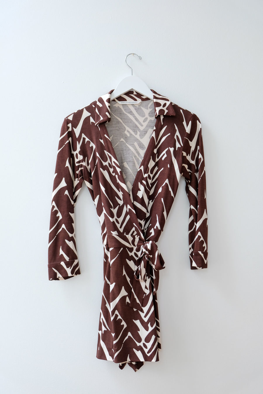 DVF Wrap Romper, Size 4