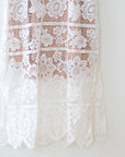 For Love & Lemons White Lace Dress, Size Medium