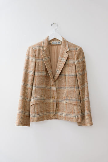 Vintage Tweed Blazer, Size Small