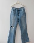 Re/Done High-Waist Denim, Size 28