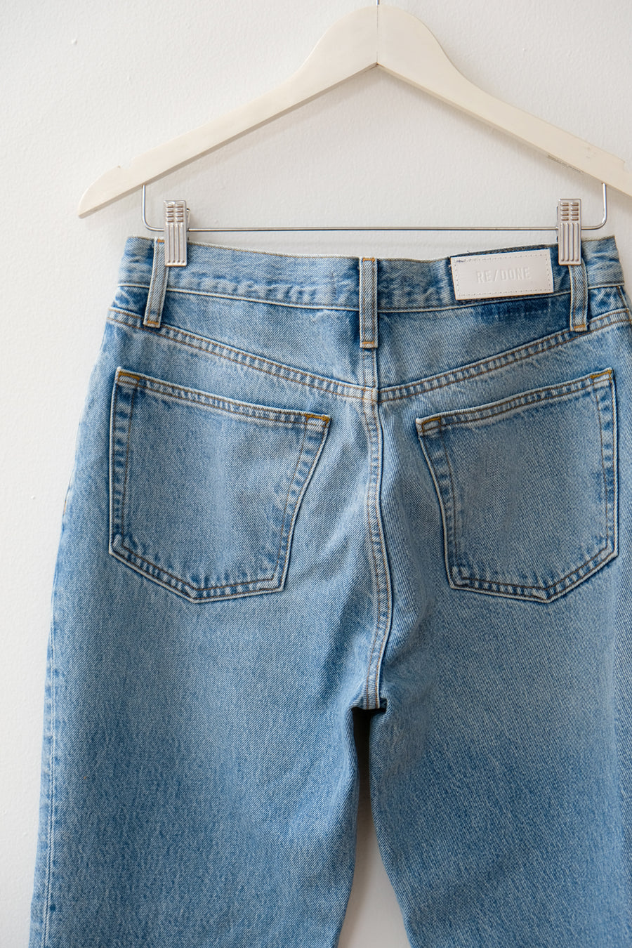 Re/Done High-Waist Denim, Size 28