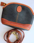 Vintage Mini Leather Crossbody Bag