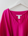 DVF Fuchsia Cocktail Dress, Size 4