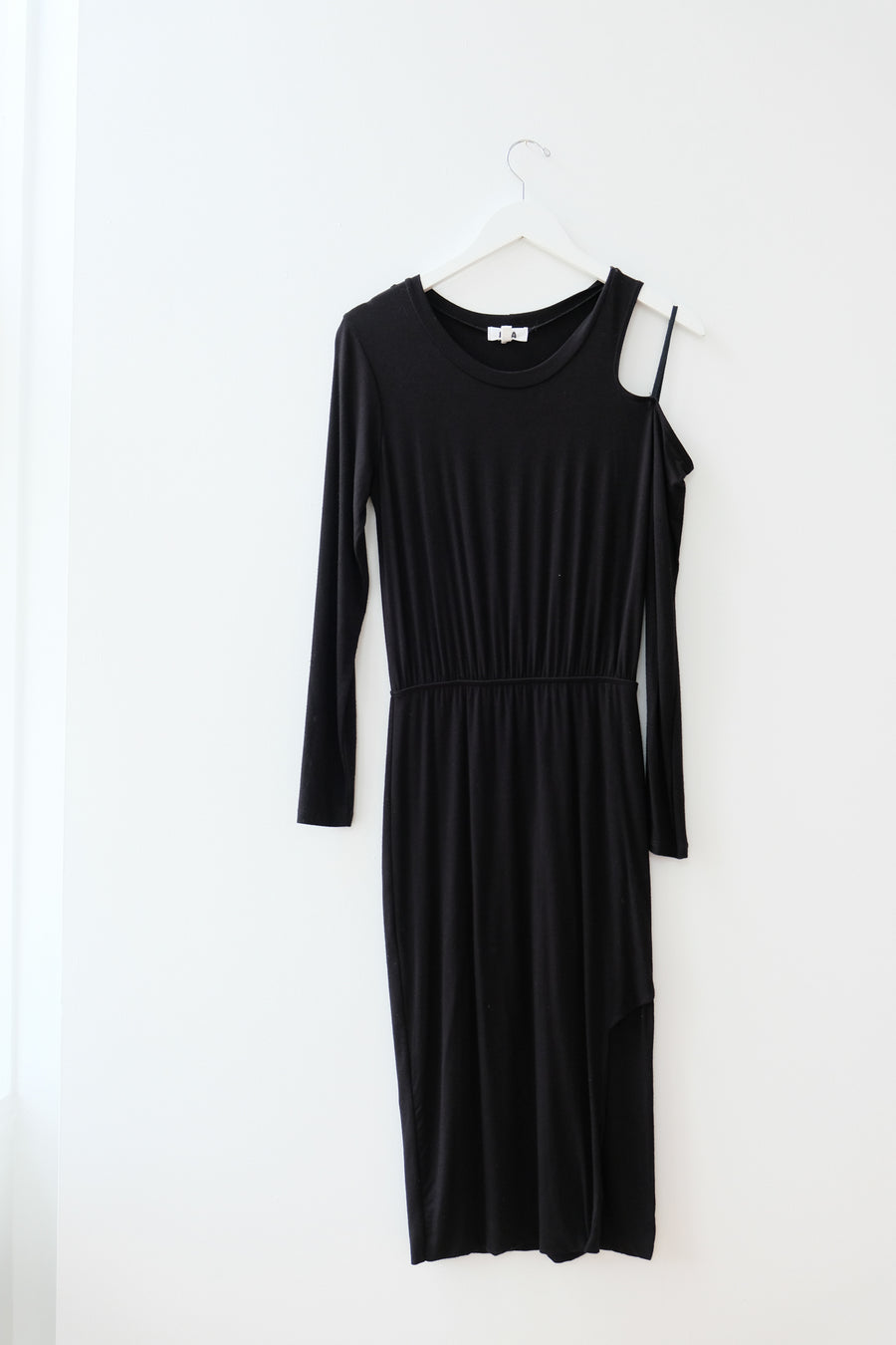 LNA Black Midi Dress, Size Medium