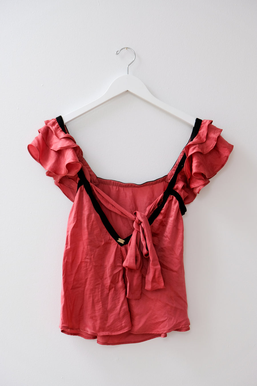 For Love & Lemons Skivvies Top, Size Medium