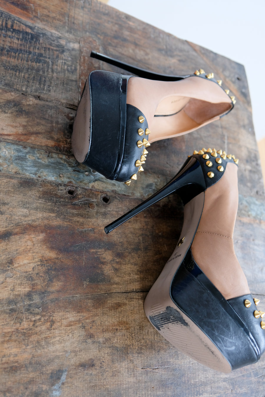 Kurt Geiger Rock-Stud Heel, Size 39