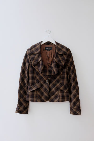 BCBG Ruffle Blazer, Size Small