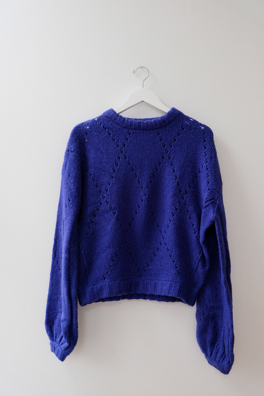 For Love & Lemons Blue Sweater, Size Medium