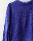 For Love & Lemons Blue Sweater, Size Medium