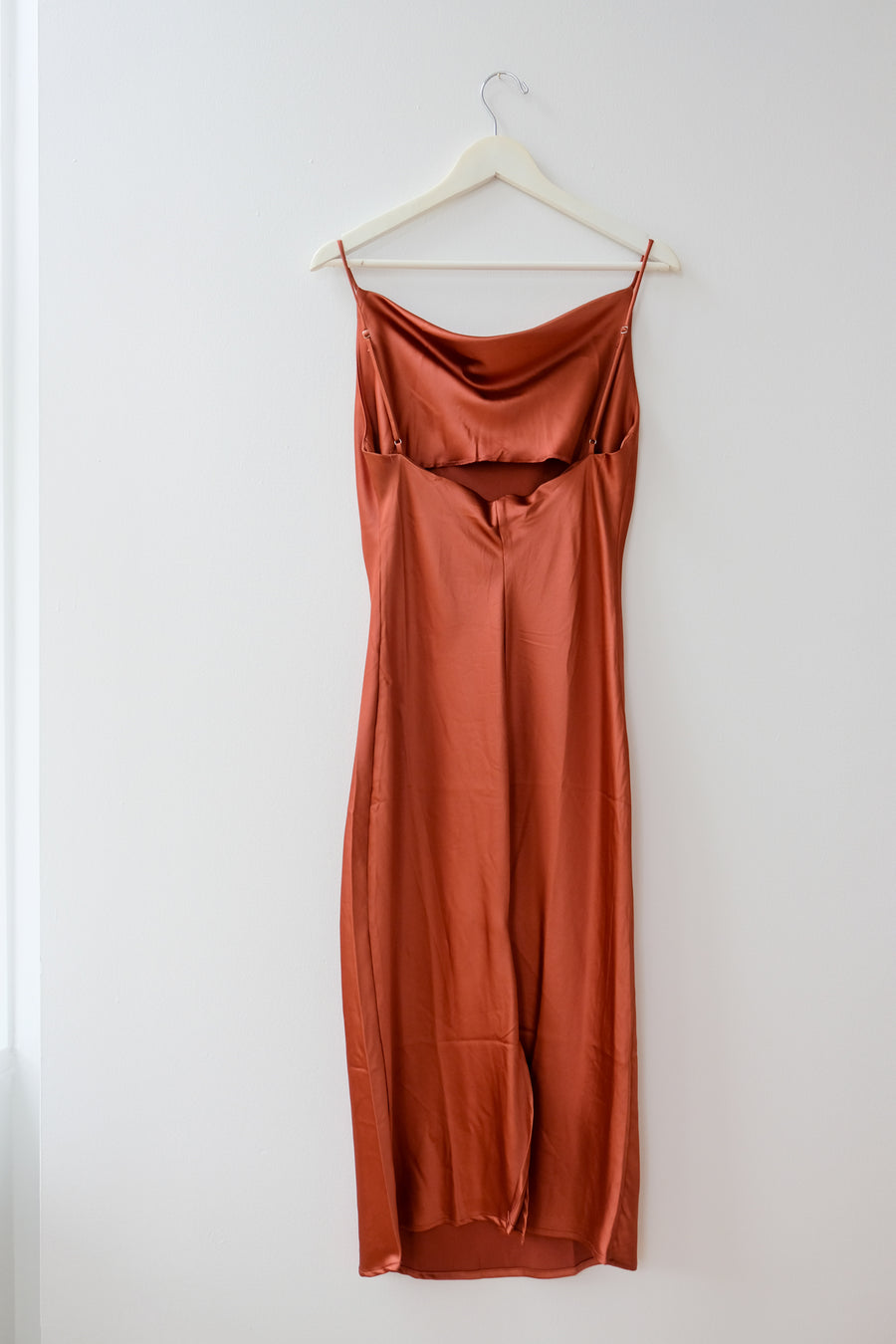 Champagne Slip Dress, Size Small