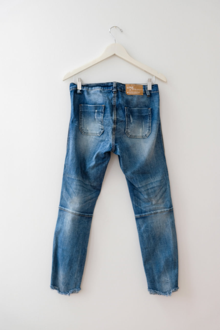 One Teaspoon Mid-Rise Skinny Jean, Size 28