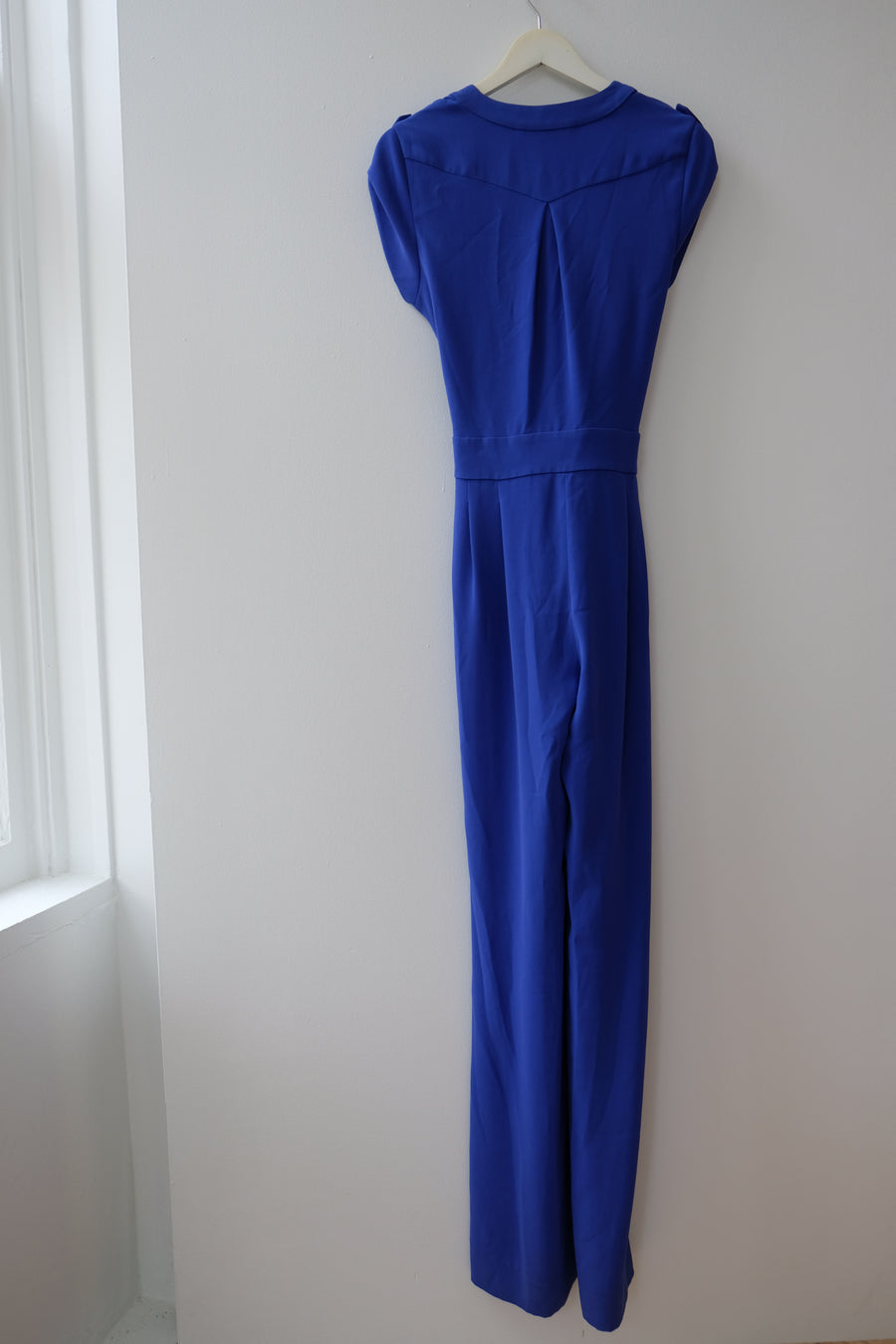 DVF Blue Jumpsuit, Size 6