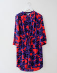 DVF Floral Shirtdress, Size 10