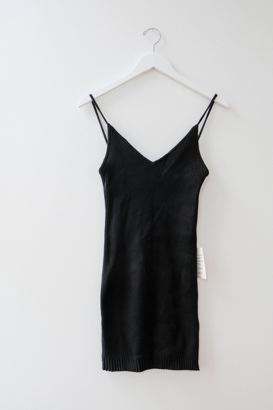 For Love & Lemons Black Knit Dress, Size Large