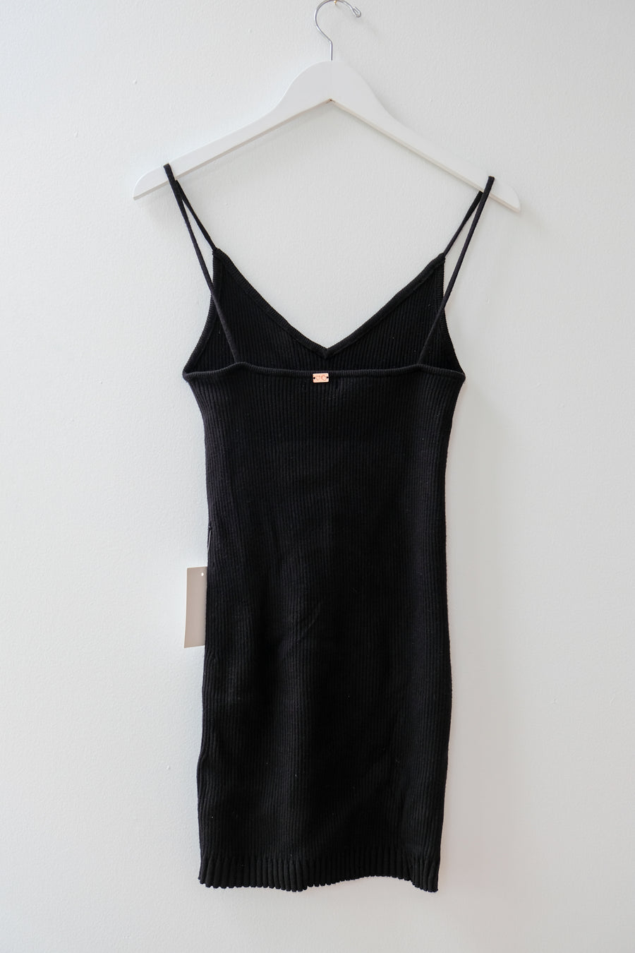 For Love & Lemons Black Knit Dress, Size Large