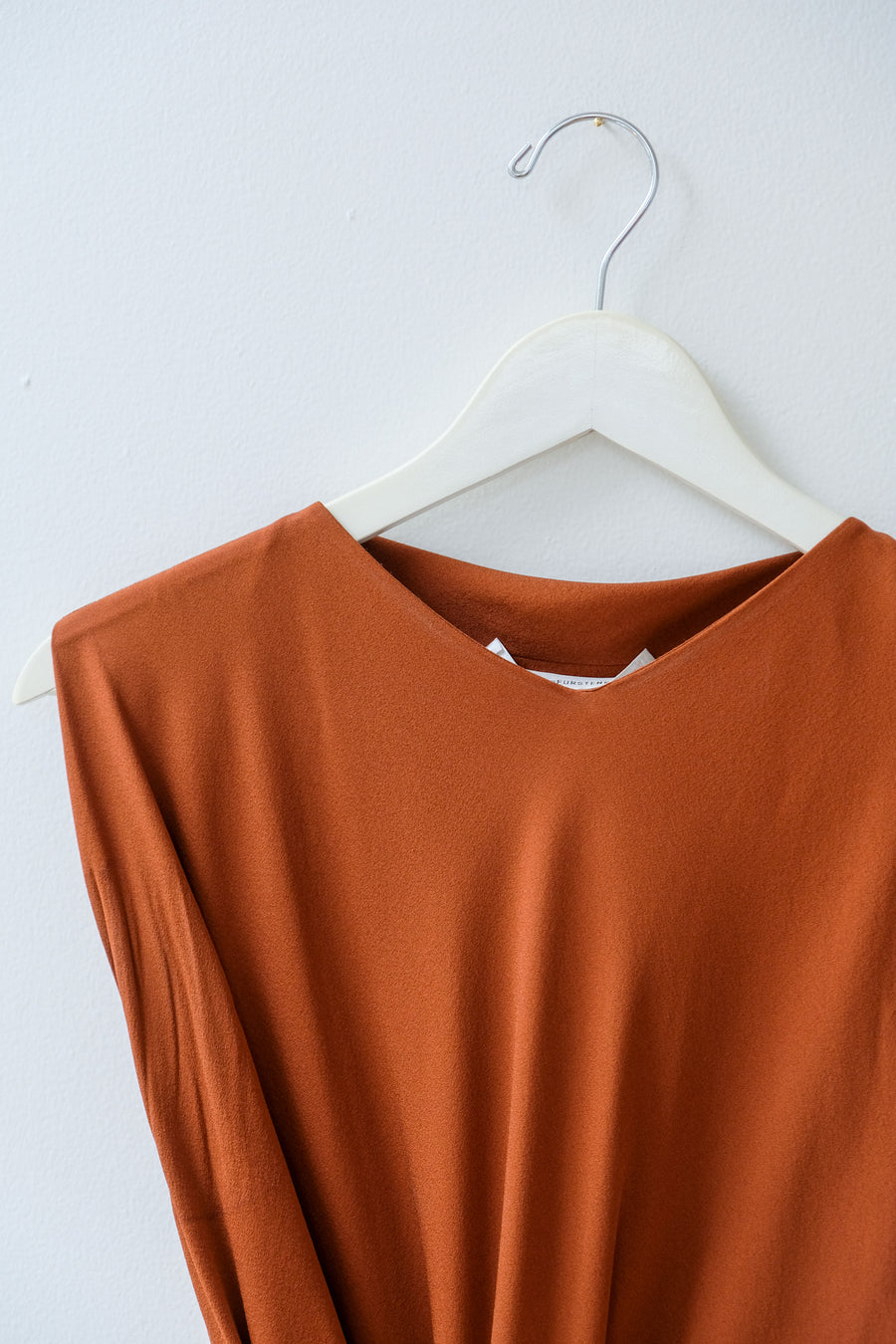 DVF Crepe Chiffon Dress, Size Small